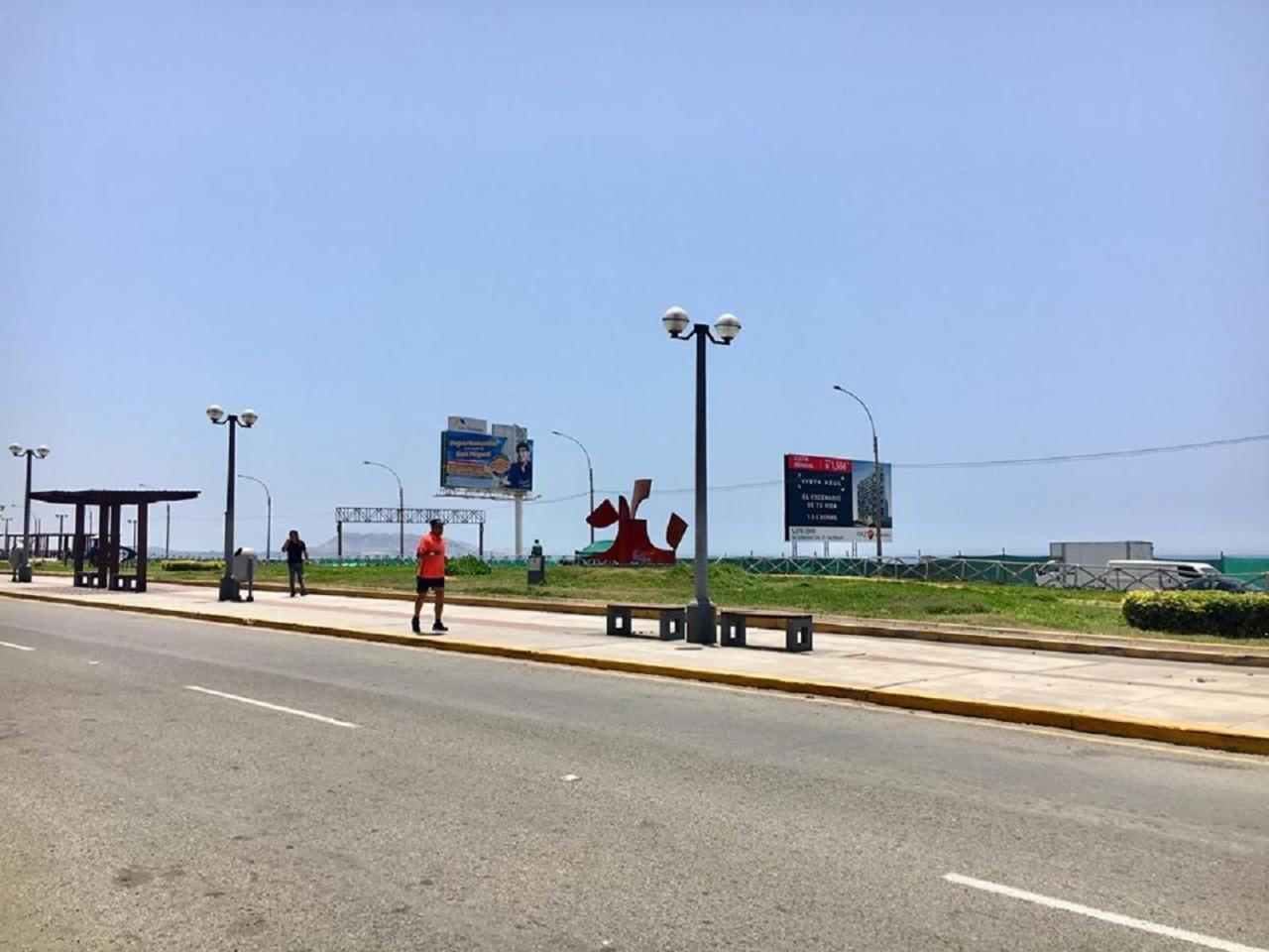 Ocean View Close To Airport Lima Buitenkant foto